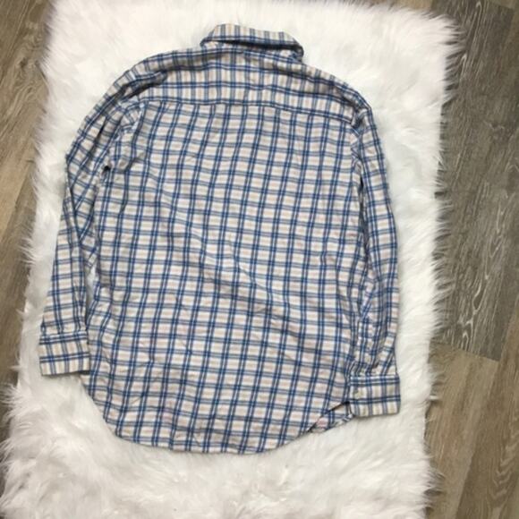 Madewell‎ Oversized Flannel Benton Plaid Size XXS - Picture 5 of 7